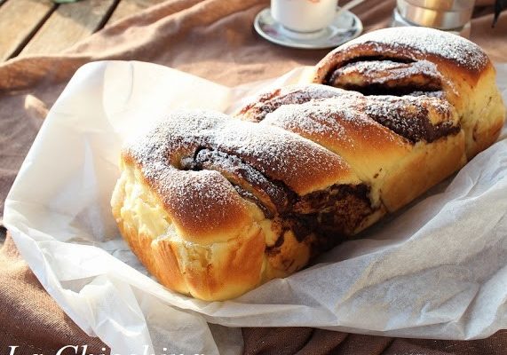 Brioche alla crema di nocciole (senza burro)