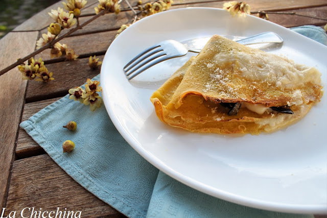 CRESPELLE AL RADICCHIO E MACCAGNO