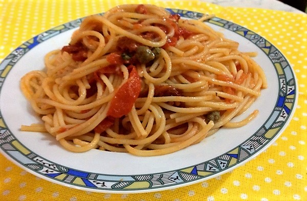PASTA AI TRE POMODORI DI CRISTINA