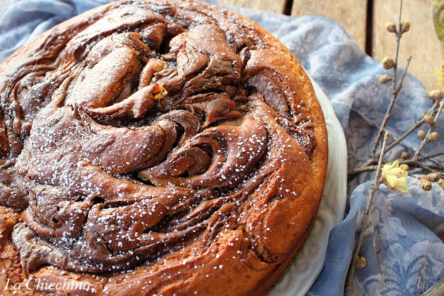 TORTA RICOTTA E NUTELLA