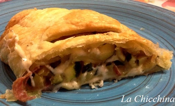 STRUDEL ZUCCHINE E SALAME
