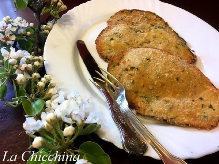 MELANZANE FRITTE ALLE MANDORLE