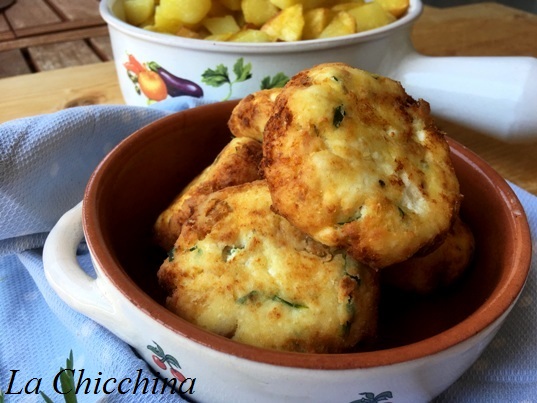 POLPETTE DI RICOTTA E TONNO