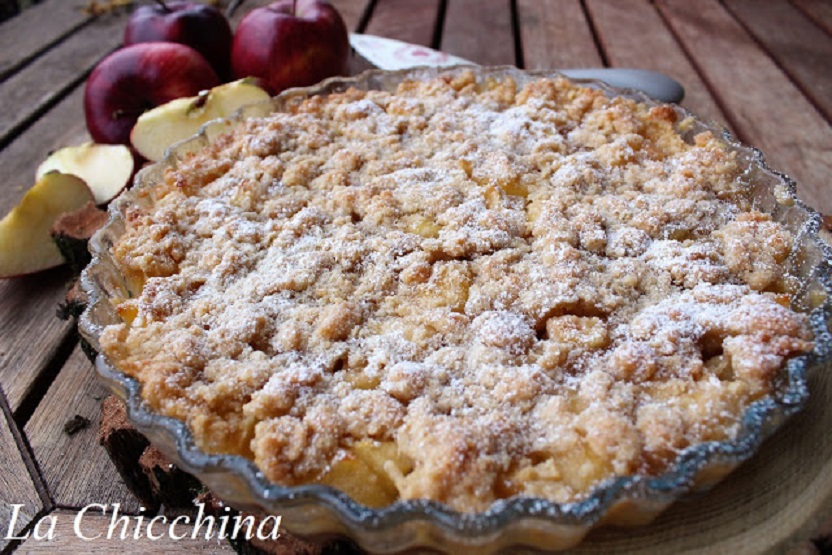 CRUMBLE DI MELE E MANDORLE