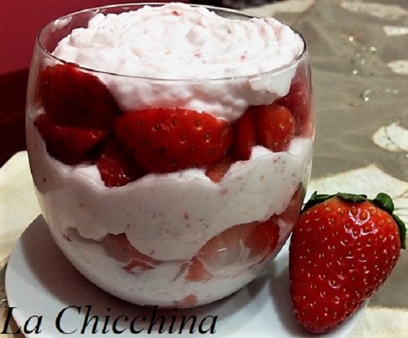 CREMA ALLE FRAGOLE CON WHISKY