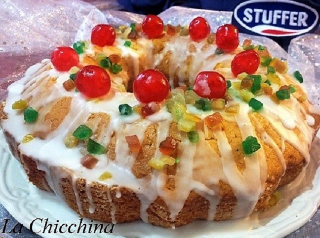 CIAMBELLA ALLA PANNA GLASSATA