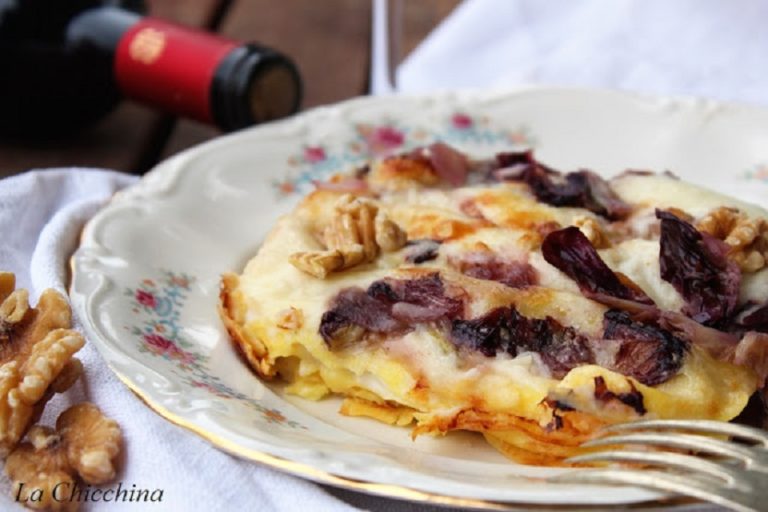 LASAGNE AL RADICCHIO
