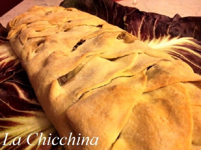 STRUDEL CON RADICCHIO ED ASIAGO