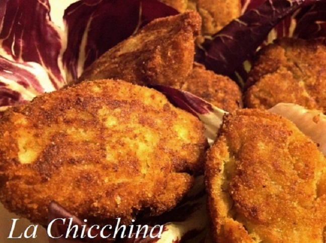 POLPETTE DI PAN DI ZUCCHERO E ALICI