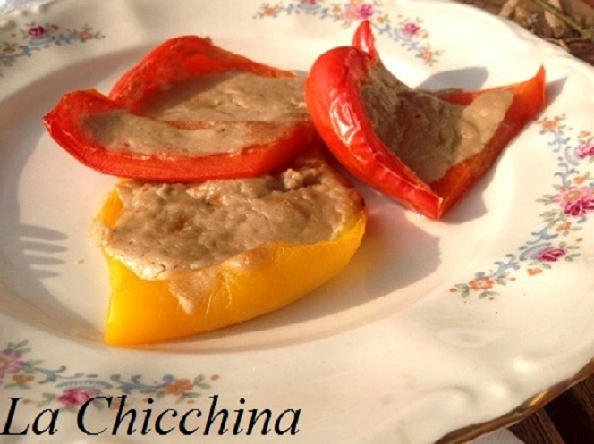PEPERONI AL FORNO (CON PANNA E ACCIUGHE)