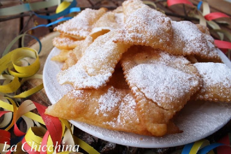CHIACCHIERE CON LA PANNA (VELOCISSIME E BUONISSIME)
