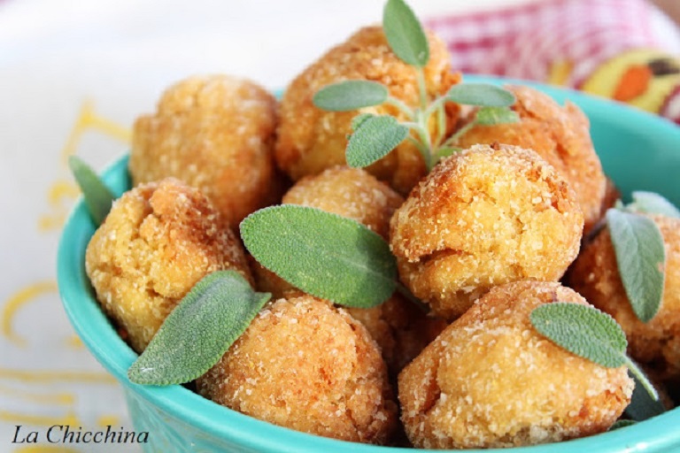 POLPETTE DI CECI CON LA SENAPE