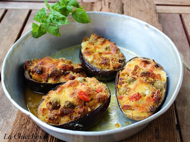 MELANZANE RIPIENE VEGETARIANE